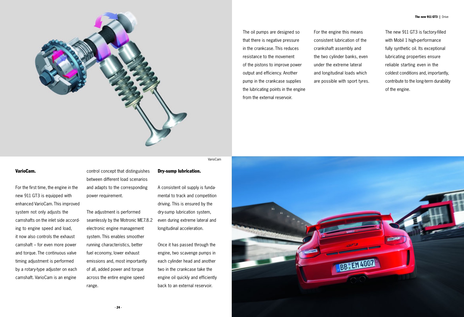 2009 Porsche 911 GT3 Brochure Page 13